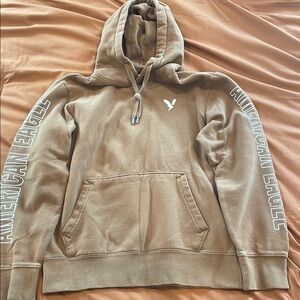 American Eagle Tan Hoodie